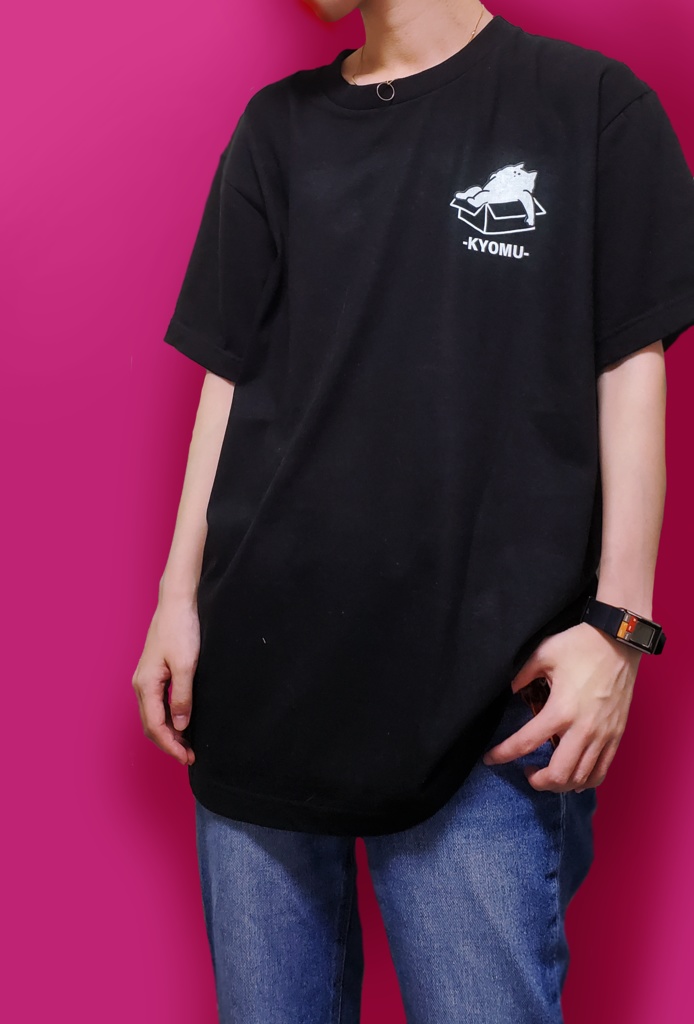 きょむ謎生物Tシャツ(黒)