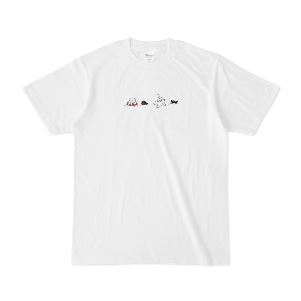 水遊び謎生物Tシャツ(白T)