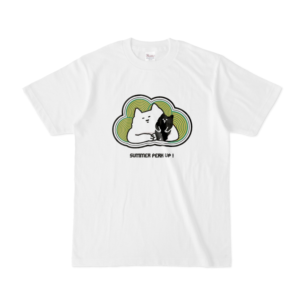 ツーショ謎生物Tシャツ