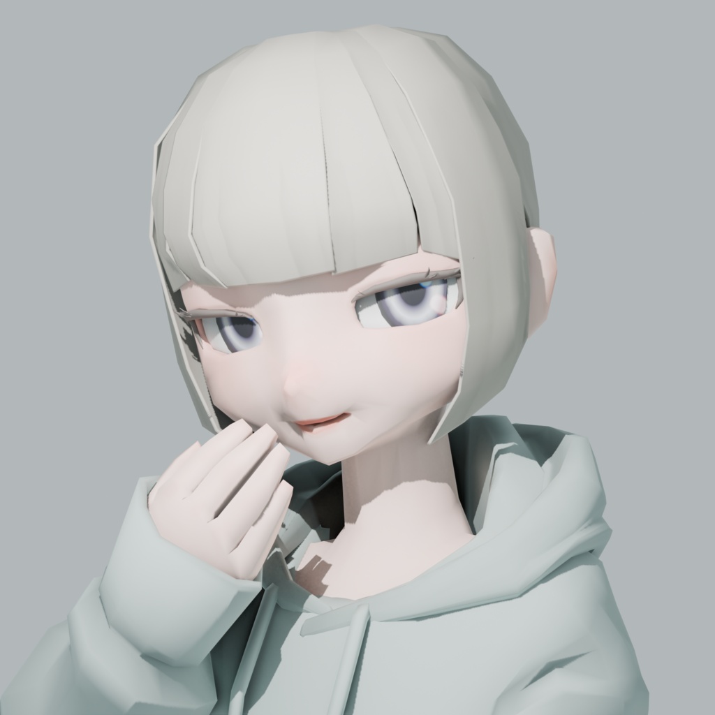 【VRChat向けアバター】Mina