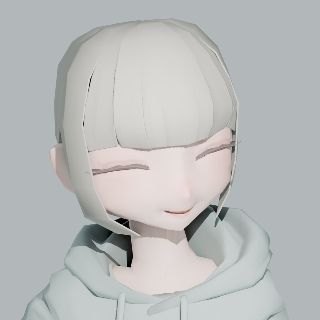 【VRChat向けアバター】Mina - payus - 2/5