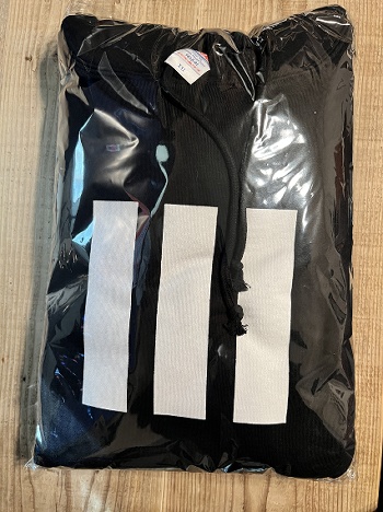 【期間限定受注生産】おそろいパーカー（ブラック/S~3XLサイズ）