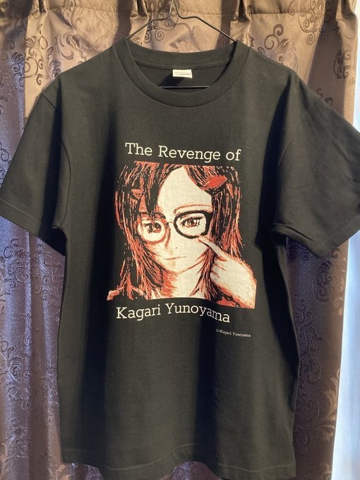 湯ノ山かがりオリジナルTシャツ(A) 「The Revenge」