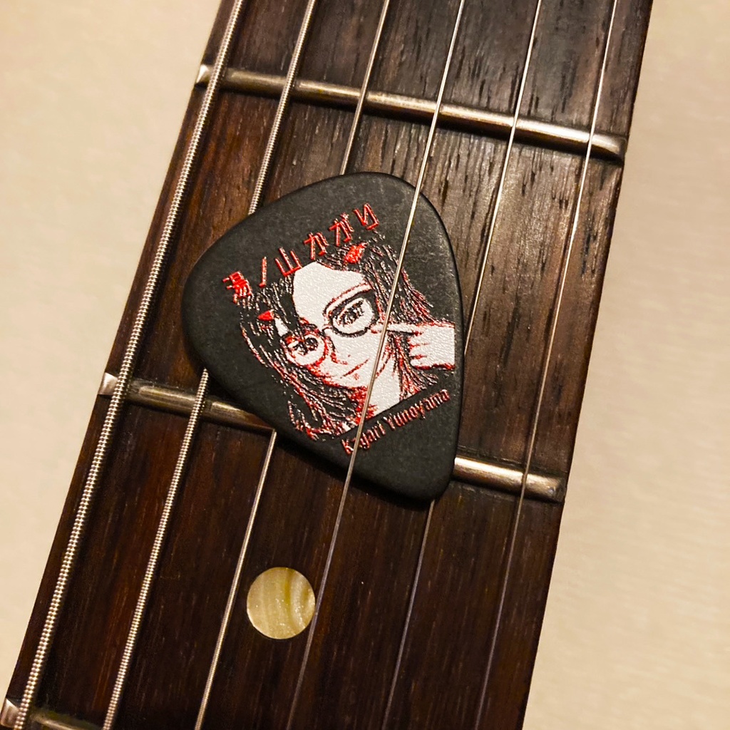 【4枚セット】湯ノ山かがり オリジナルピック(ギター/ベース等用)