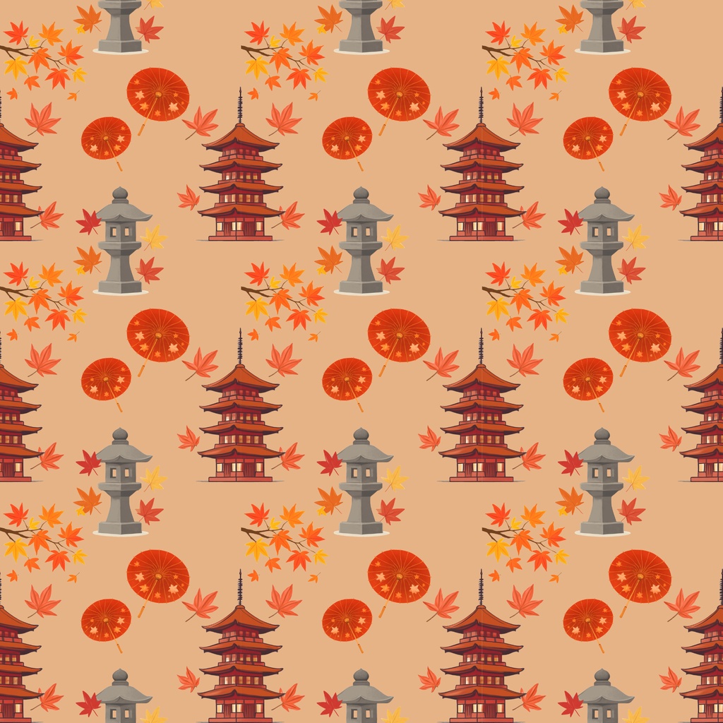京都紅葉のデジタルペーパー