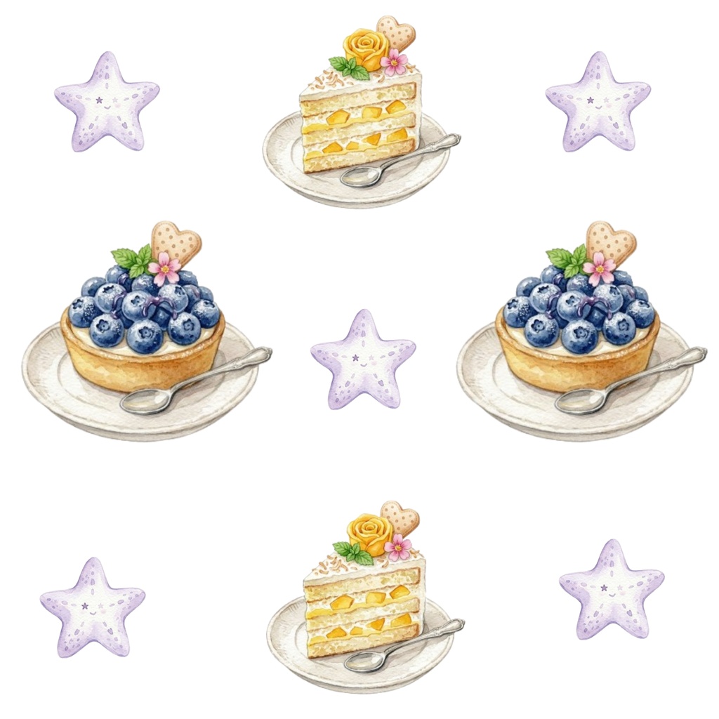 Blueberry and Pine cake