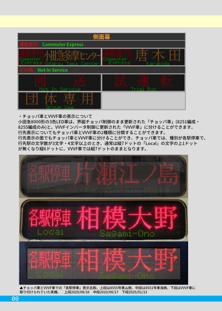 LED方向幕製作所 Vol.5