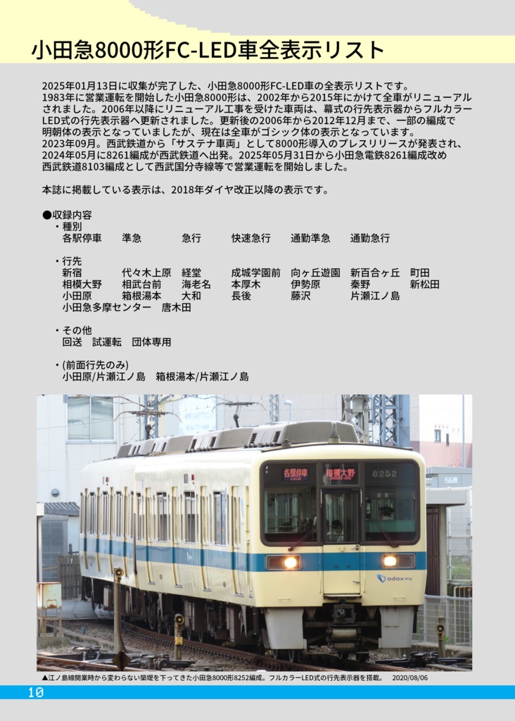 LED方向幕製作所 Vol.5