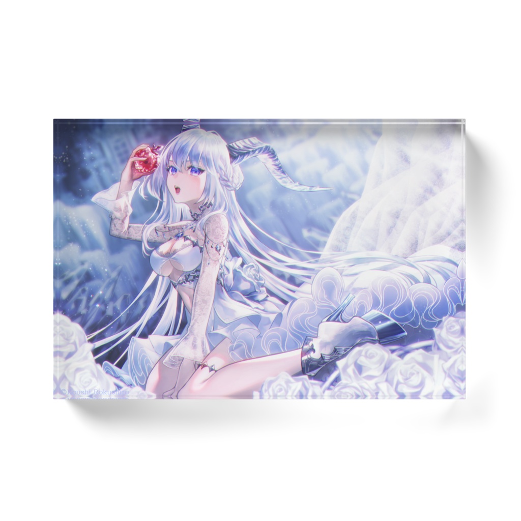 輝角乙女 "氷の魔女の目覚め" アクリルブロック