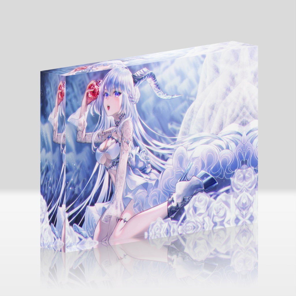 輝角乙女 "氷の魔女の目覚め" アクリルブロック