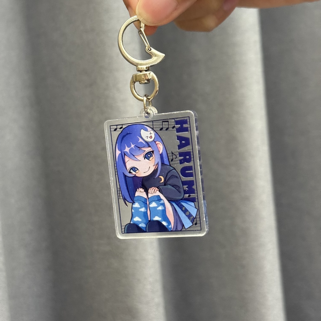 どこでもはるみ!キーホルダー(B)