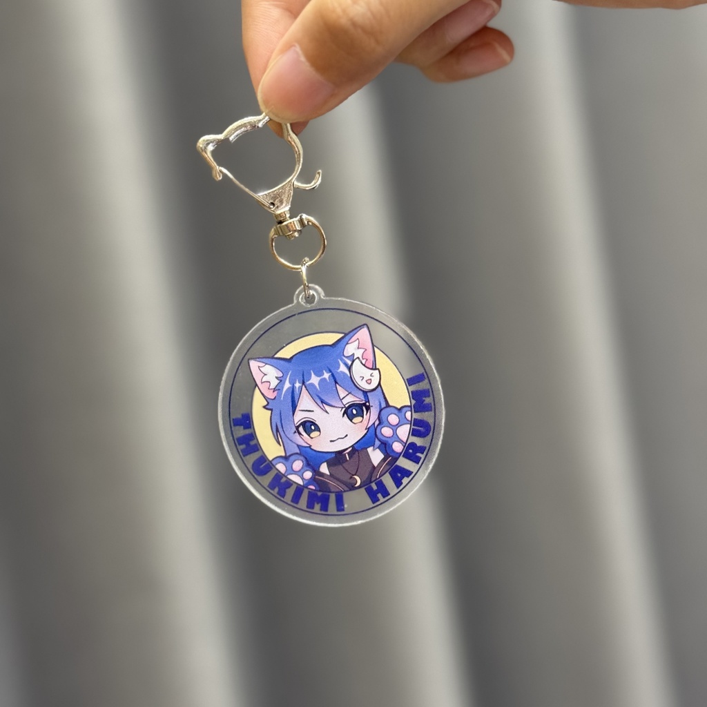 どこでもはるみ!キーホルダー(ねこ)