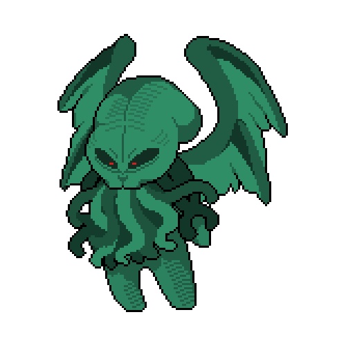 【ドット素材】ドットアニメーション | クトゥルフ神話生物