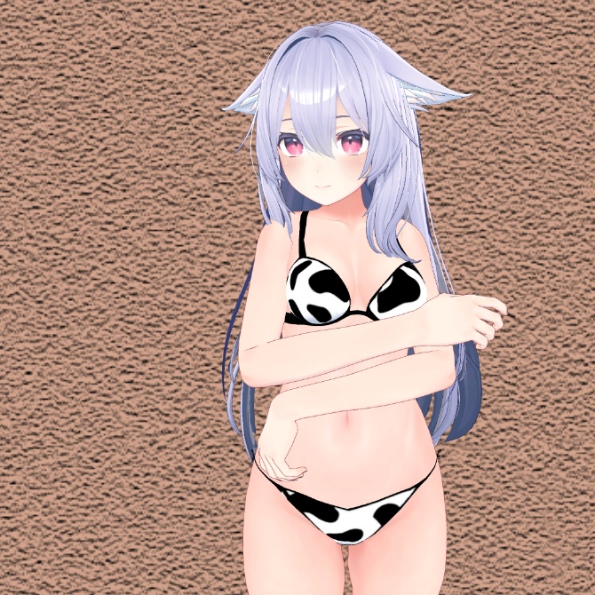 【桔梗用】牛柄ビキニ