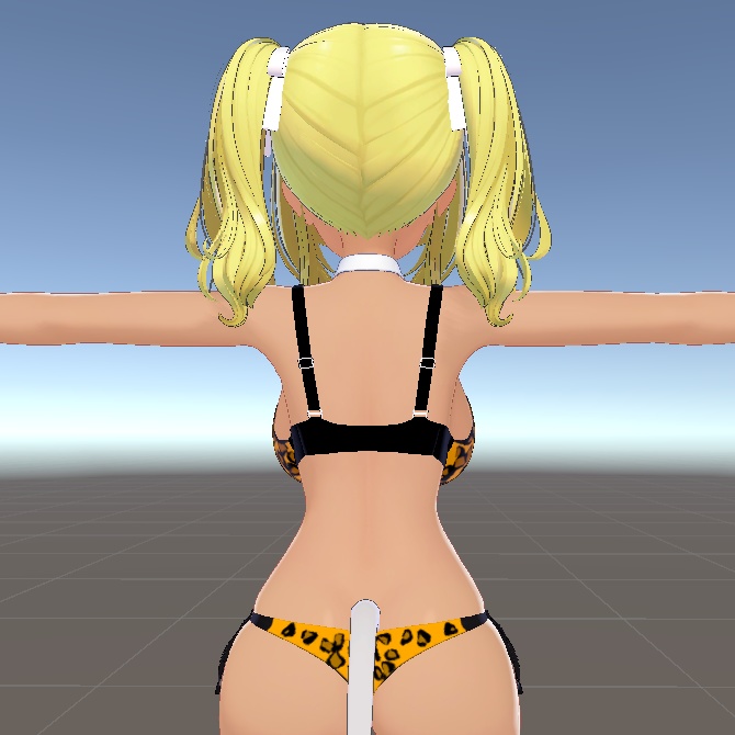 【ミルティナ用】ヒョウ柄下着テクスチャ