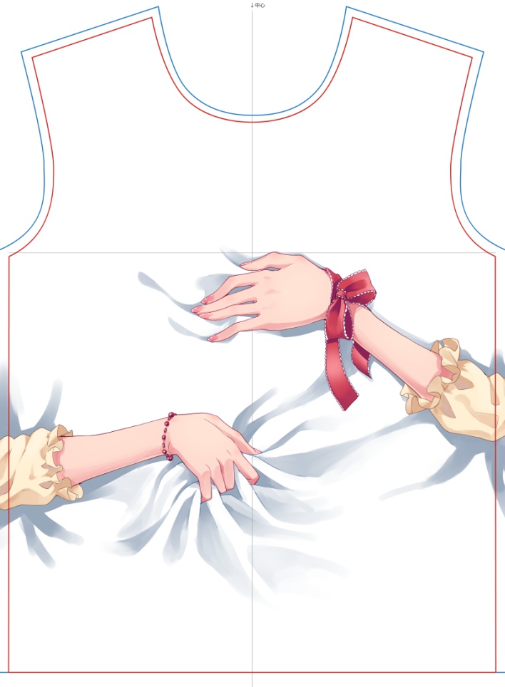 まゆ抱きつきTシャツ