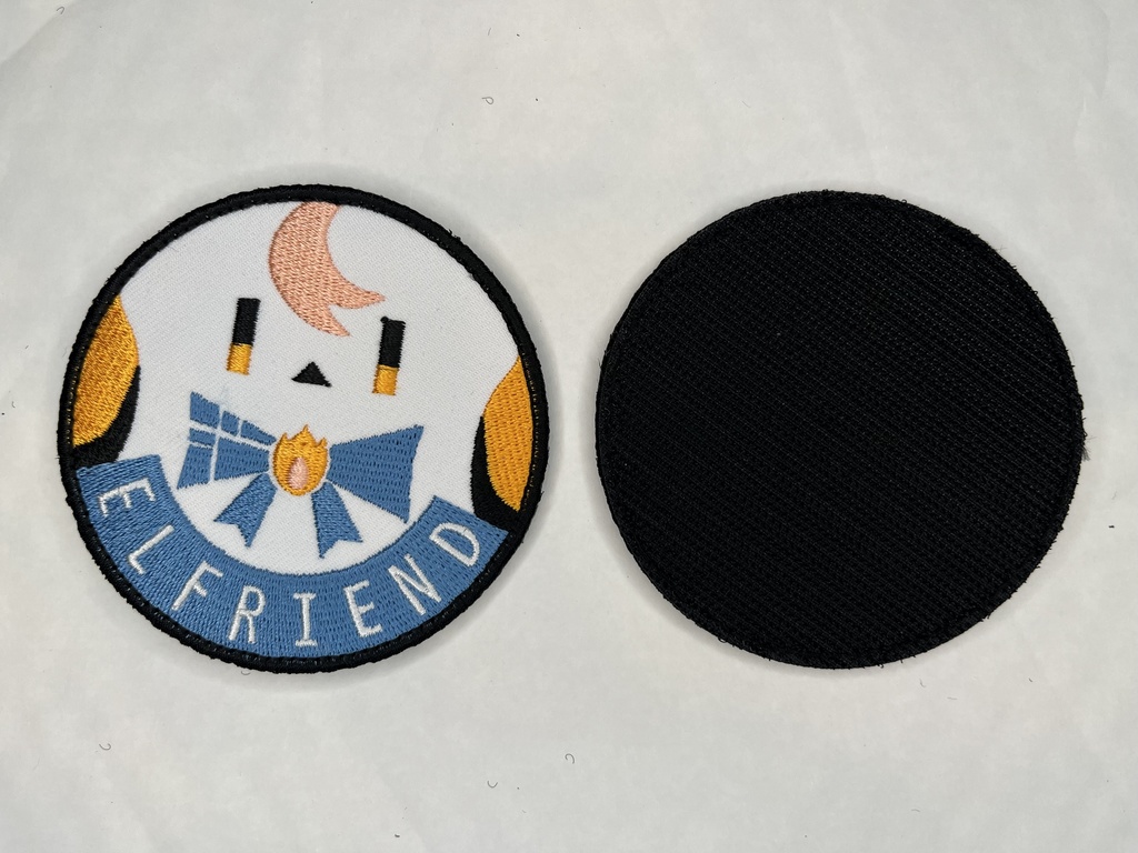 【ホロライブ】不知火フレア/エルフレ ワッペン(キーホルダーオプション付き)非公式