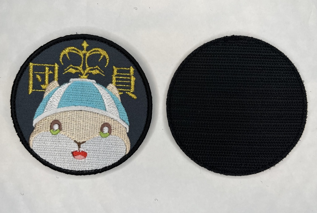 【ホロライブ】白銀ノエル/団員 ワッペン(キーホルダーオプション付き)非公式