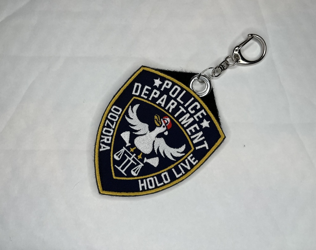 【ホロライブ】大空スバル/大空警察 ワッペン(キーホルダーオプション付き)非公式
