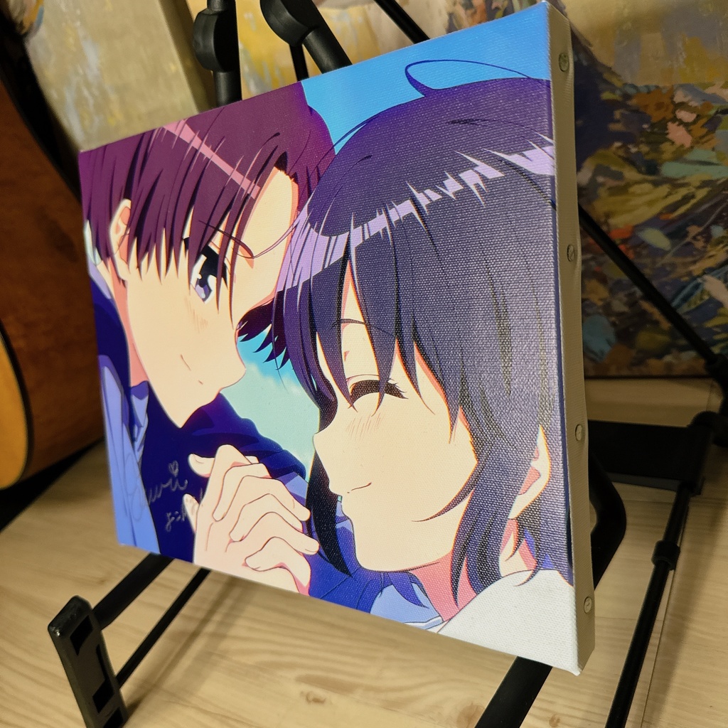 よこがお キャンバスアート(ポストカード付)ー優莉直筆サイン入りー