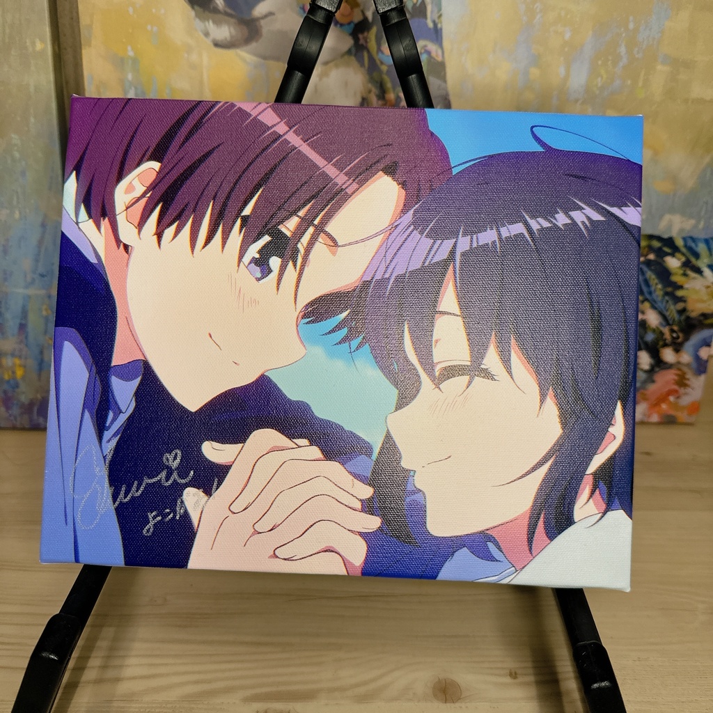 よこがお キャンバスアート(ポストカード付)ー優莉直筆サイン入りー