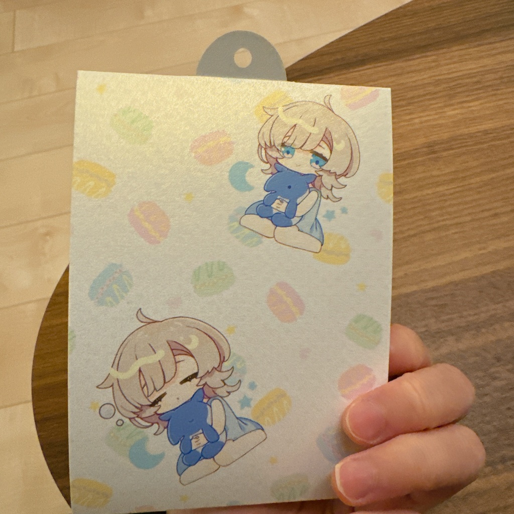 オリジナルパッケージ入りホログラムステッカーセット(4枚入り)