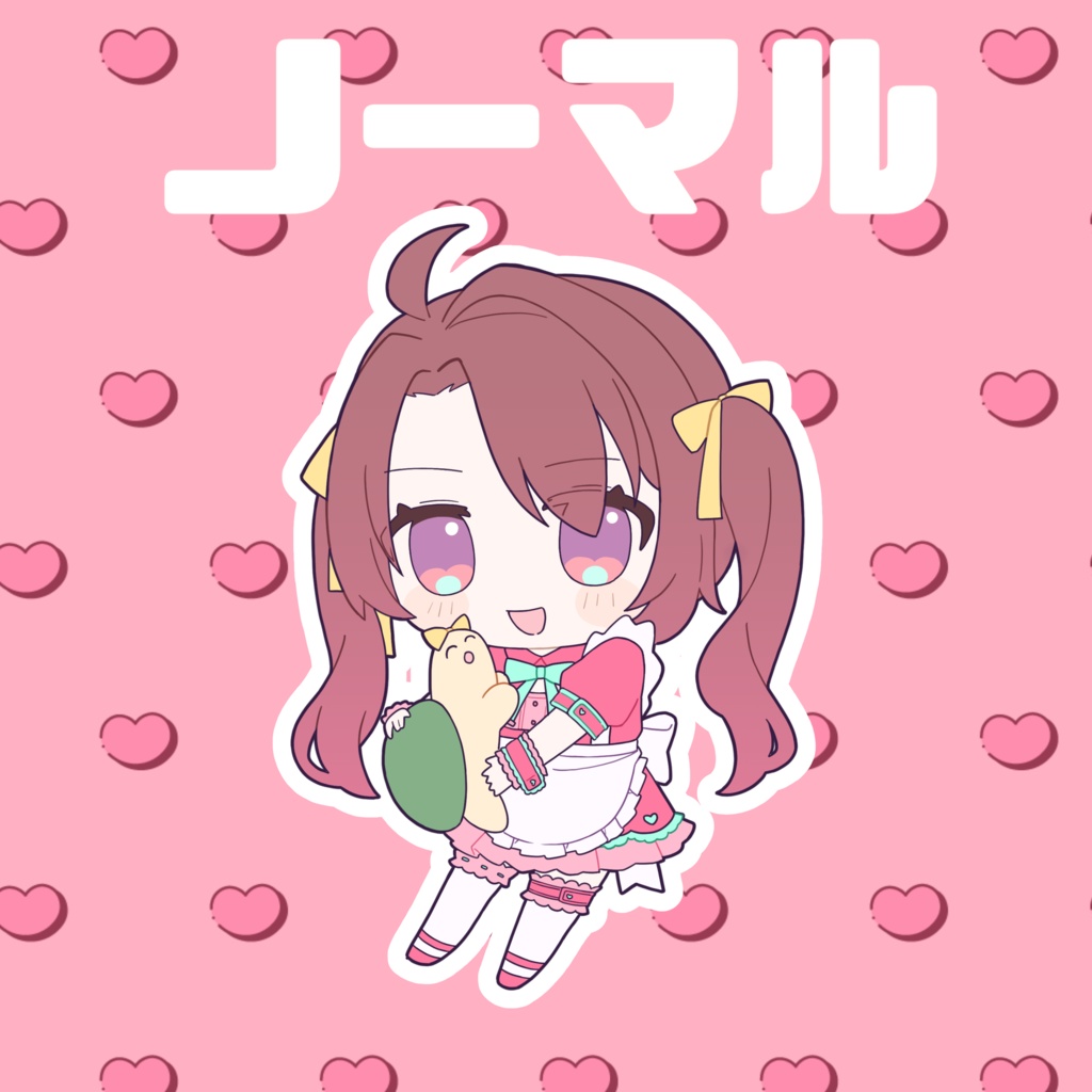 つんちゃかとありがめさんのSDステッカー(2種)セット