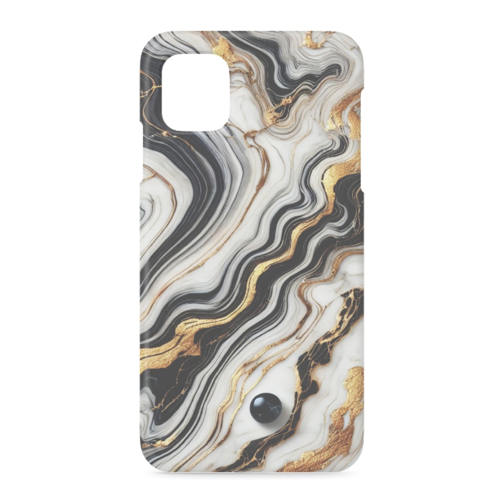 iPhoneケース　iPhone11  マーブル模様