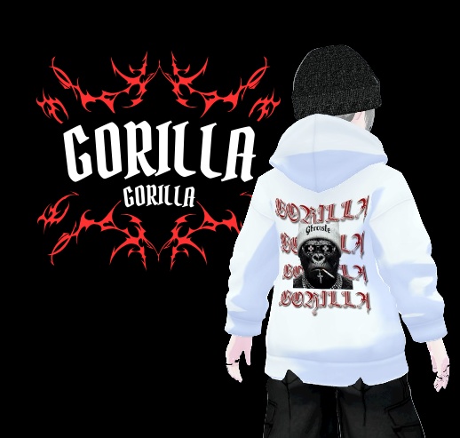 ゴリラクロスパーカー