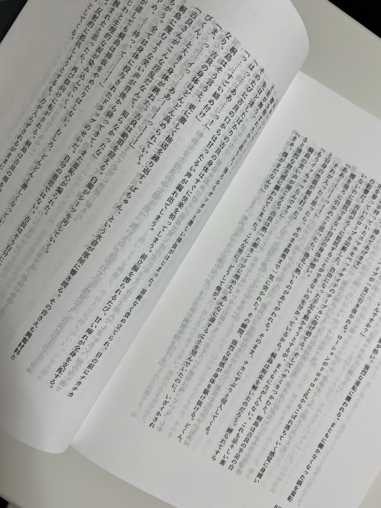 コピー本版『TRUST』意地っ張りなエリート刑事が拉致監禁拷問され大嫌いな上司に助けられてしまう話