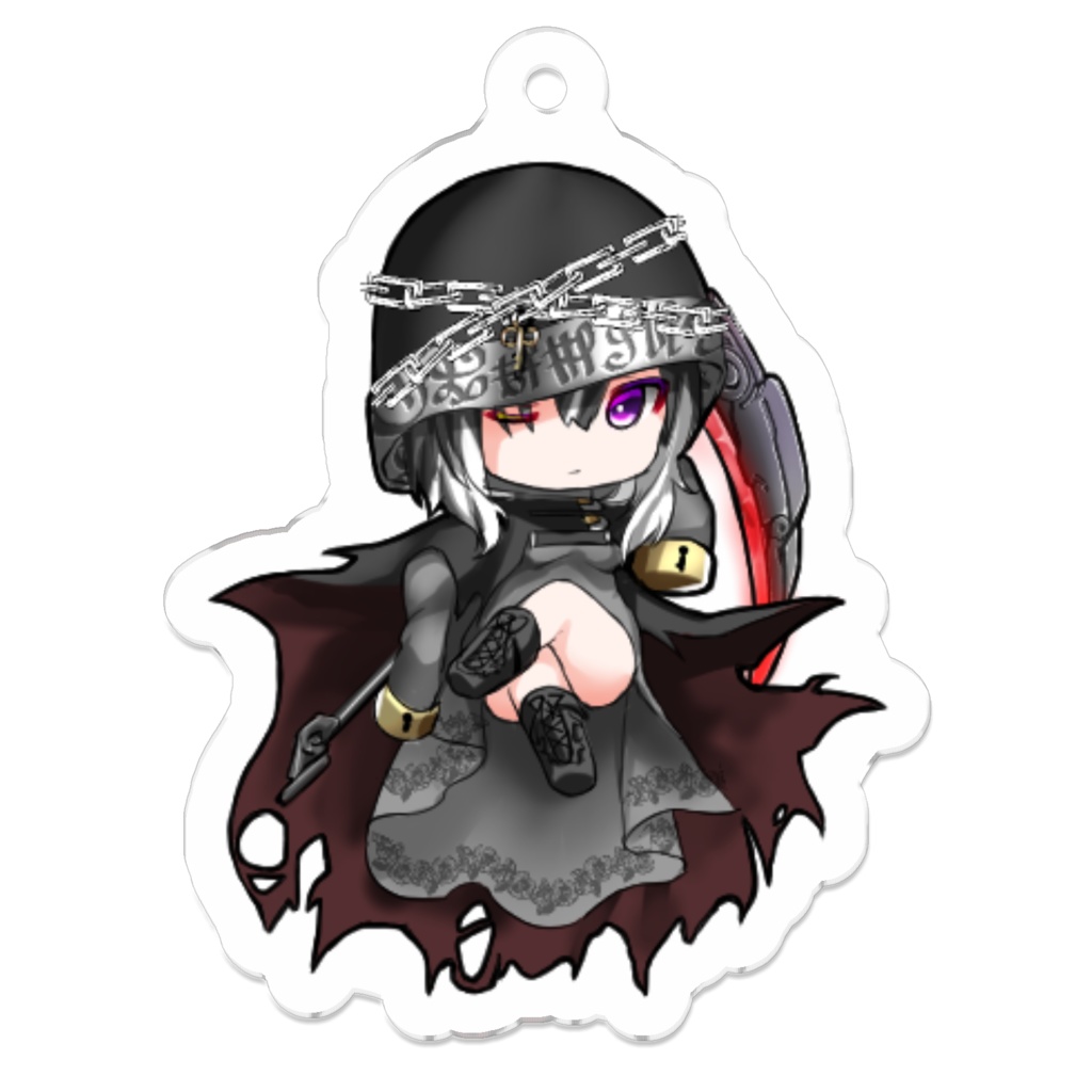 ケーレス　アクリルキーホルダー　50 x 50 (mm)