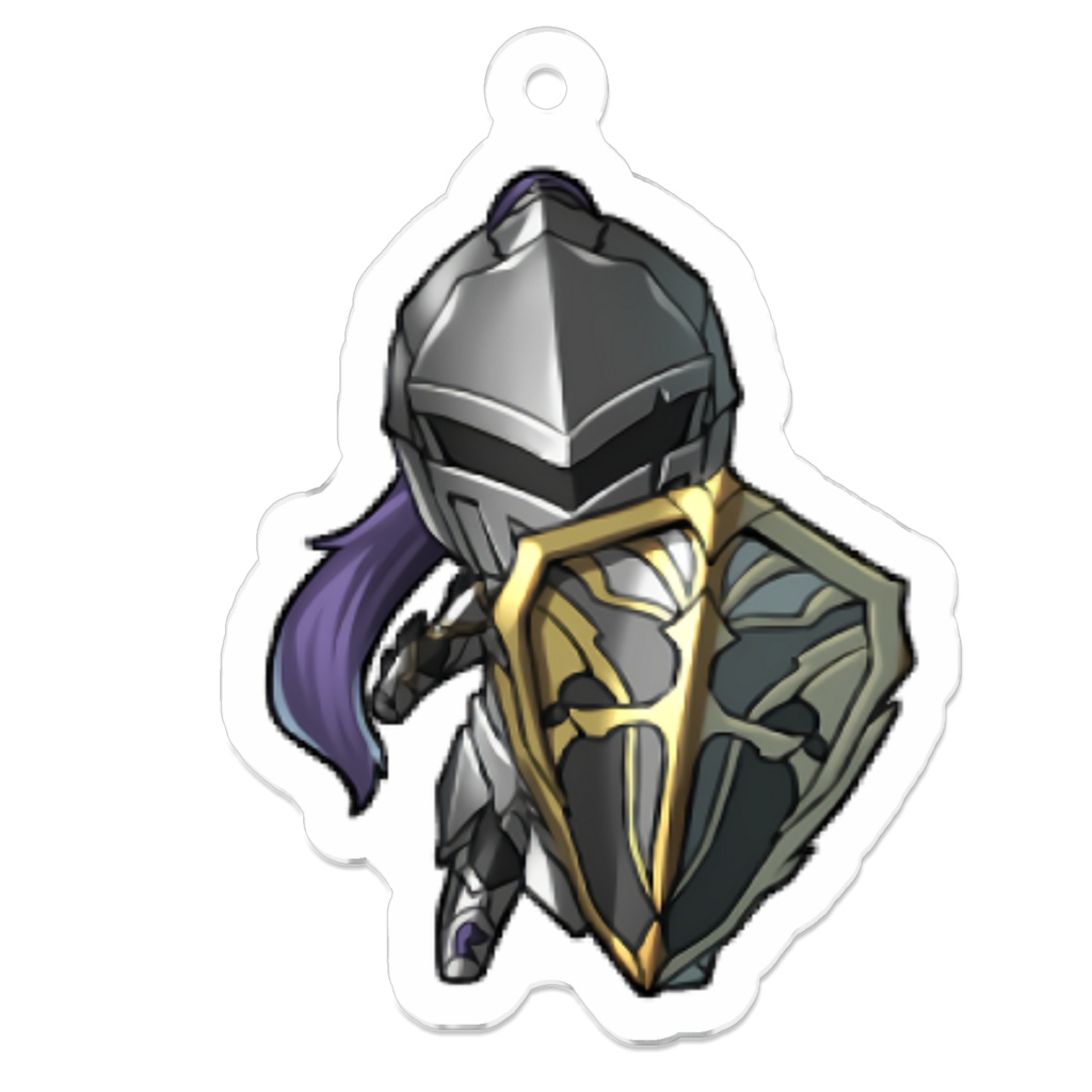 ガラハド　アクリルキーホルダー　50 x 50 (mm)