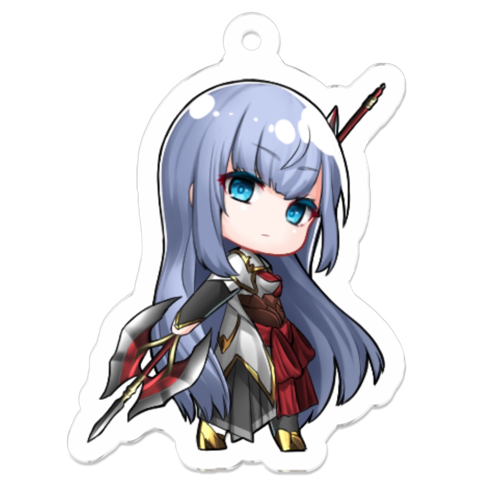 イオリ アクリルキーホルダー 50 x 50 (mm)
