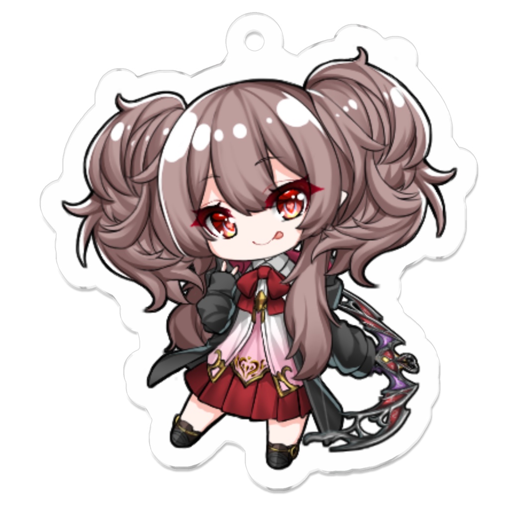 マイカ アクリルキーホルダー 50 x 50 (mm)