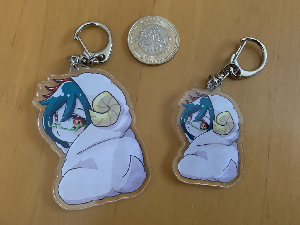 羊ちまちま 睦月千夜子アクリルキーホルダー