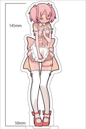 えちメイドまどか（アクリルフィギュア）