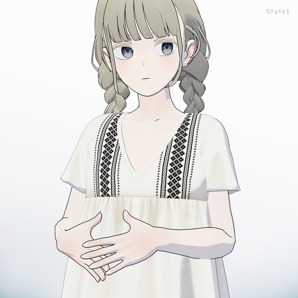 『ナチュラル・サマー・ワンピース』Grus&Lapwing対応