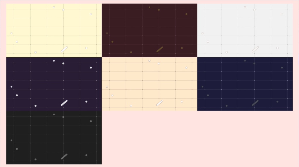 【無料TRPG・OBS素材】宝石、グラデ、グリッド他、動く背景5種【APNG・PNG・MP4】