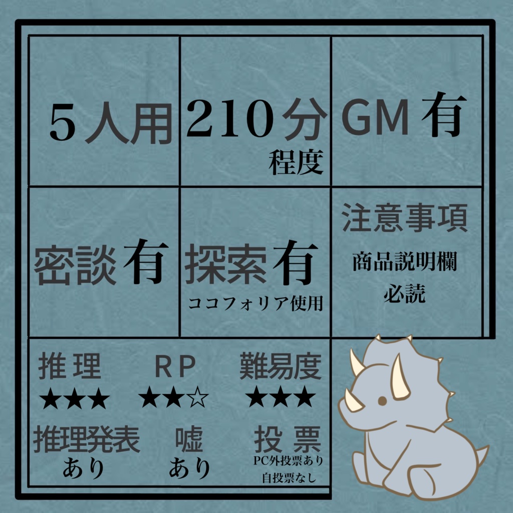 ゾンビものマーダーミステリー『HoLd HaNDs(ホールドハンズ)』購入前説明欄必読