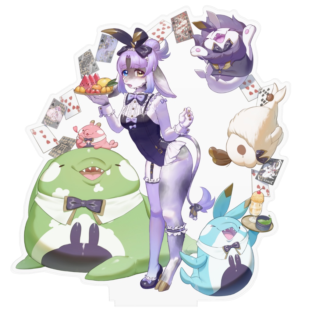 プラハ×うシャらしーズ アクリルフィギュア ~バニー~