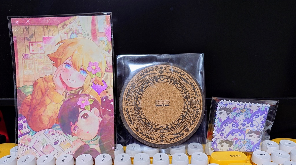 グッズセット(ポストカード＆コースター＆メガネ拭き)
