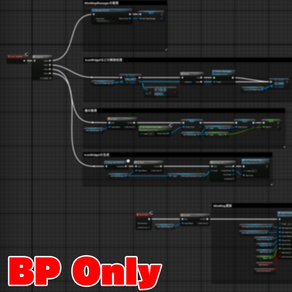 【無料】【UnrealEngine】ベーシック ミニマップ ロジック