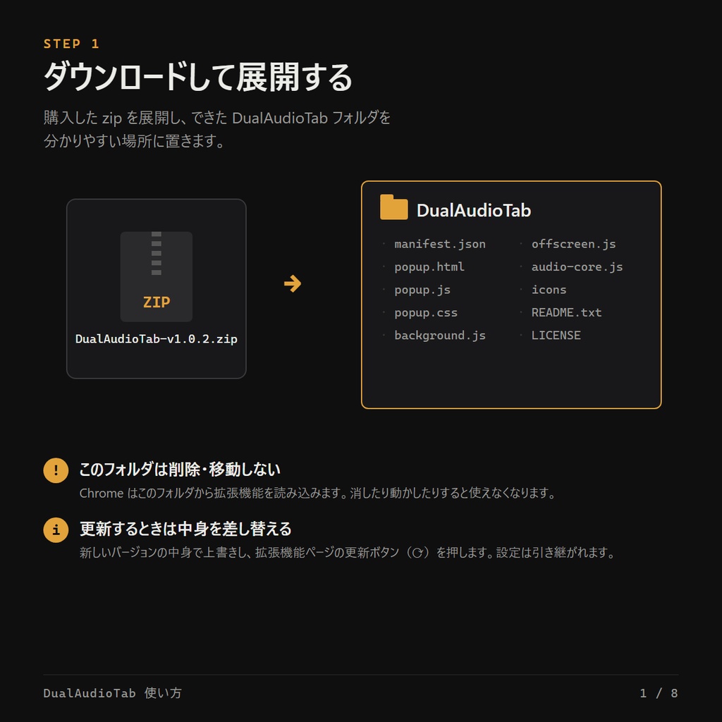 【無料】【配信向けツール】Chromeの音だけ2つの出力にズレなく送れる拡張機能