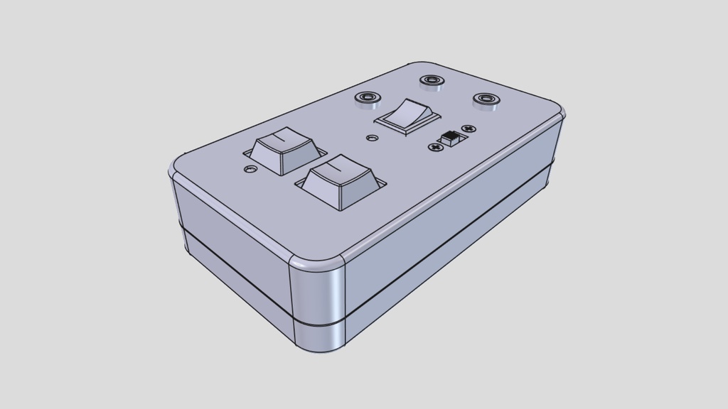 マイクロフォン ミュート&トーク スイッチボックス MJ版 「みゅ~と~君」(仮名)