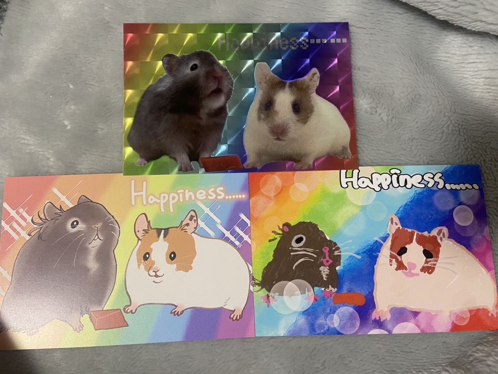 まさかり＆ちくわ　ポストカード