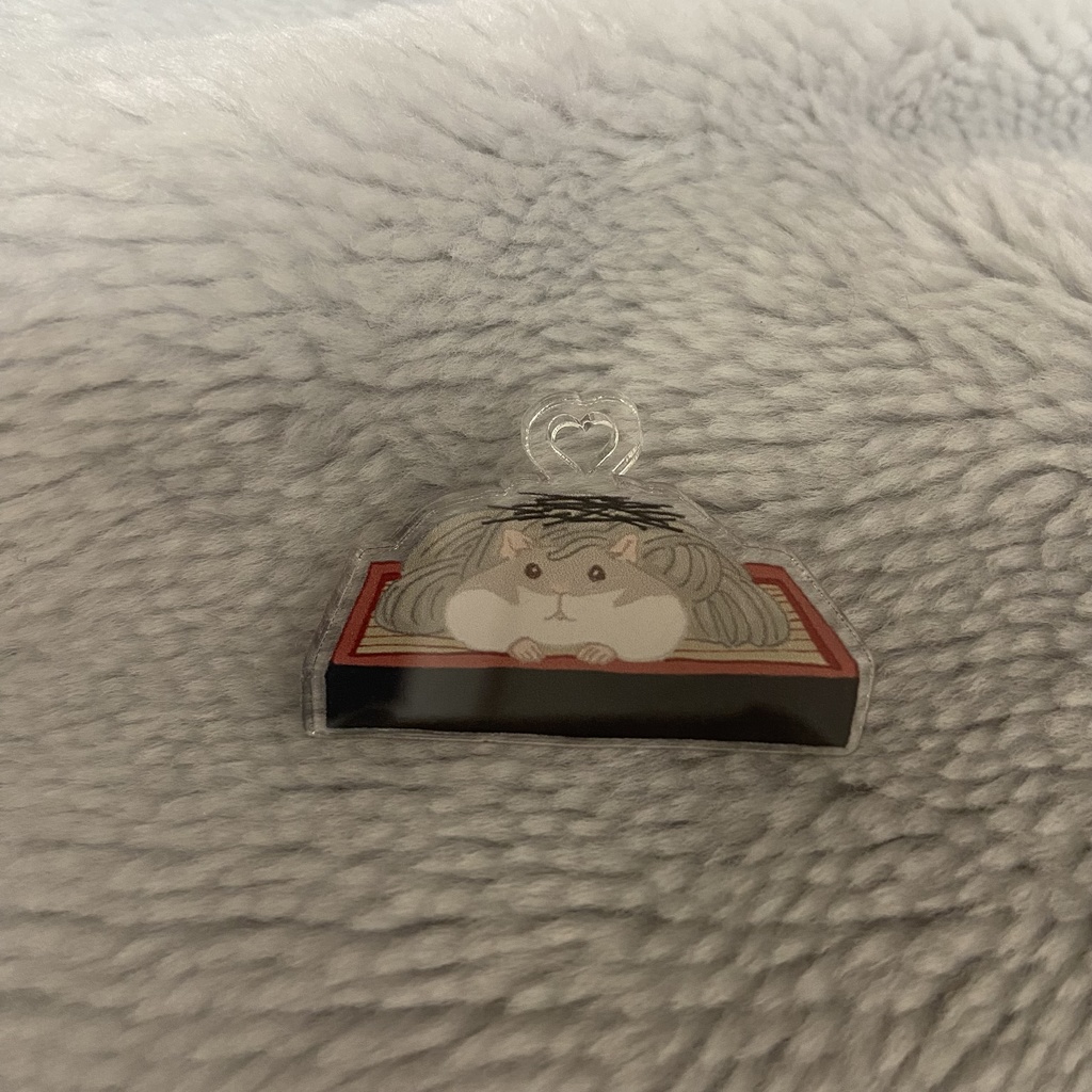 アクリルキーホルダー　そば