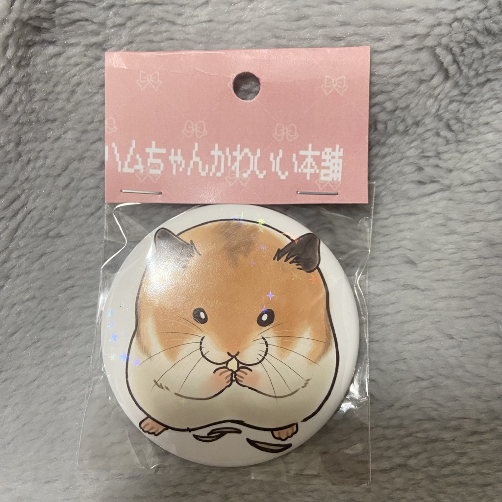 缶バッジ　もぐもぐノーマル