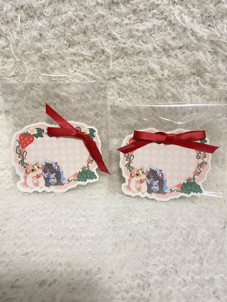 ちくわ＆まさかり ひそひそメッセージカード