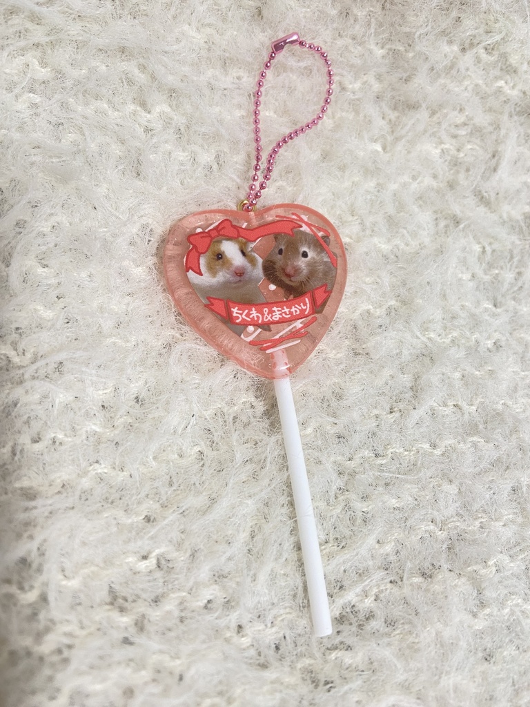 ちくまさペロキャンキーホルダー