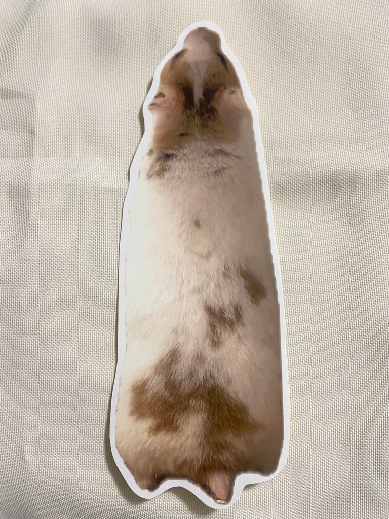実寸大！？ちくちゃんシール
